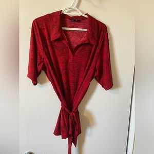 Red blouse size 2X